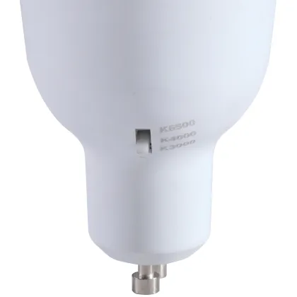 3CCT Dimmable GU10 Spotlight LED Bulb - 6W, No Flicker, 30/60 Degree Lens