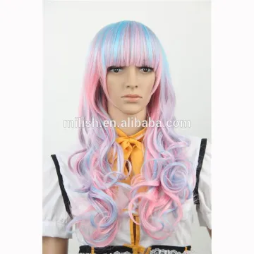 MCW-0189 party cut cheap beauty high quality synthetic cosplay wigs/ anime wig
