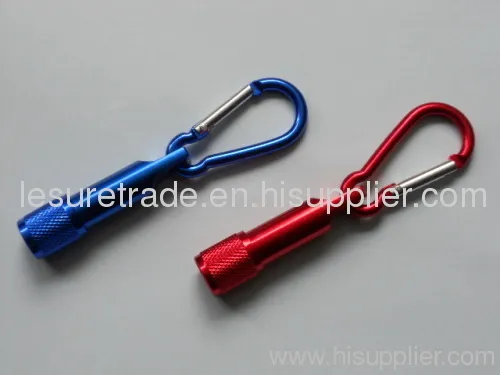 Led Torch With Carabiner 