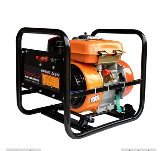 Portable 24V DC Diesel Generator for Parking Air-Conditioning Battery Charging