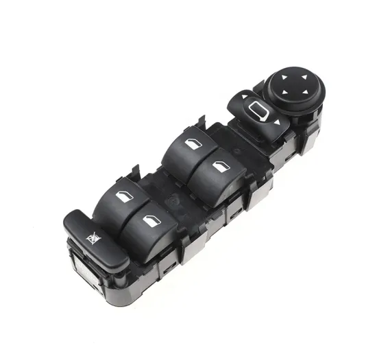 Car Front Left Master Electric Power Control Switch Buttons for Citroen C4 2004-2011 (6554.HA 9651464577)