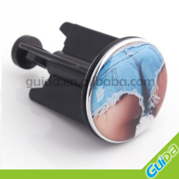40mm Light Basin Sink Drain Plug With Design Logo