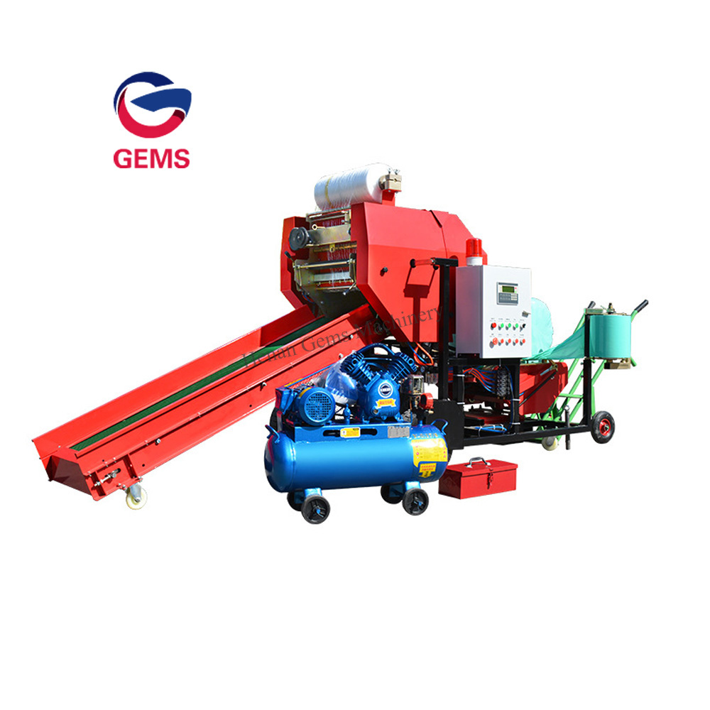 Silage Packing Corn Straw Silage Bale Wrapper Machine