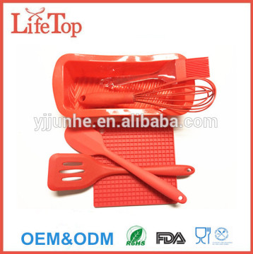 FDA LFGB standard food grade BPA free Silicone Bakeware Baking Set
