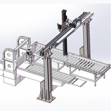 Carga automática de placas y descarga de sistemas de paletización