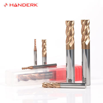 Portable Handerk CNC Milling Cutters: A Comprehensive Guide to 45/55/65/75Hrc Square Nose End Mill Tools