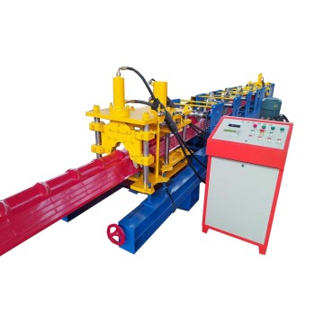 Roofing Ridge Cap With Low Ribs Rolling Machine