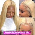 30 40 inch 613 Asali Blonde moja kwa moja 13x4 13x6 HD Lace ya Nywele za Binadamu Kuvaa Kuenda Kuenda 5x5 Lace Kufungwa