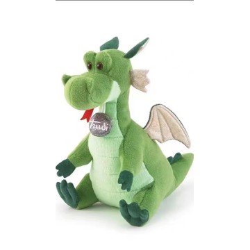 Toys en peluche de dinosaure vert