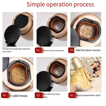 Chinese Moxa Stick Furnace: Warm and Smokeless Moxibustion Equipment for Detoxification and Moisture Removal