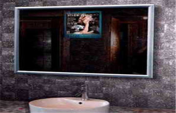 Magic Mirror Backlit Led Light Box , A3 Crystal Slim Commercial Advertising Display