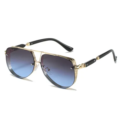 KENBO Eyewear: Pilot Fashion Style Sunglasses - Wholesales with Personality Texture Sun Glasses