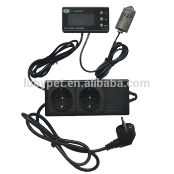 Thc-220 Reptile Digital Temperature And Humidity Thermostat Controller ...