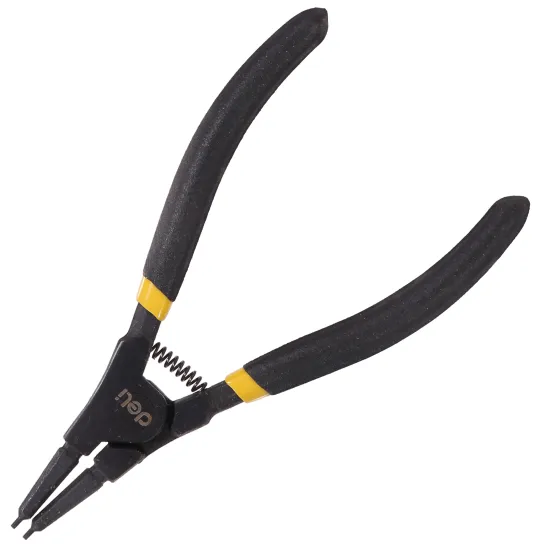 Deli DL20522 Hand Tools Combination Cutting Multifunction Dipped Plastic Circlip 5 Inch Pliers