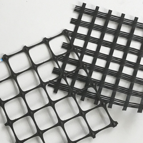 Polyester Biaxial Geogrid med CE-certifikat