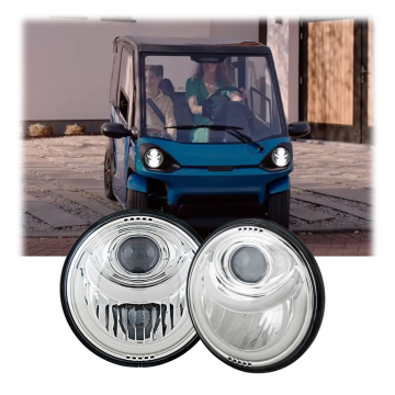 5.75 Inch LED Headlight 20W High Low Beam Round LED Motorcycle Headlamp