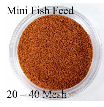 Zhongshan President Aquarium Series: Aqua master OEM Mini Fish Crumble feed 20-40 Mesh 10kg