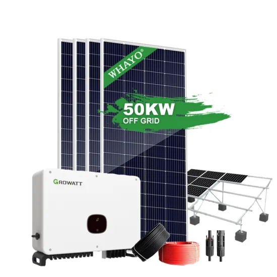 Whayo 50Kw-70Kw Solar Energy Grid-Connected Photovoltaic Kit: Complete Residential System