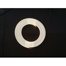 Pin style free cutting free bending super slim 4mm led neon flex strip light for cabinet illumination