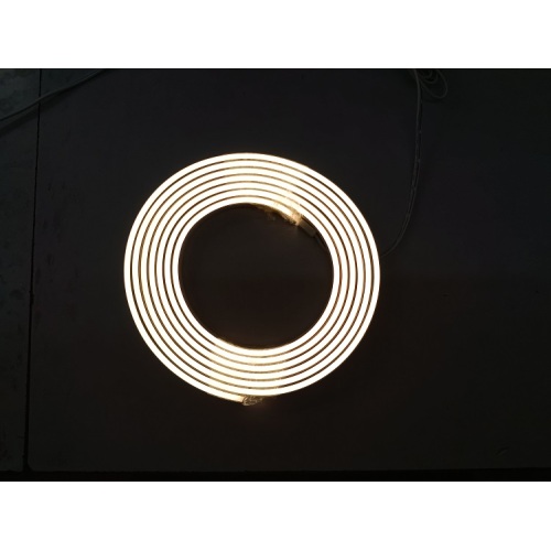 Pin style free cutting free bending super slim 4mm led neon flex strip light for cabinet illumination