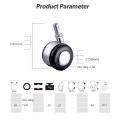 Grip Ring Stem Casters 2inch Swivel Furniture Caster