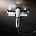 Bathroom Modern Brass Bath Shower Mixer for Installation Explos