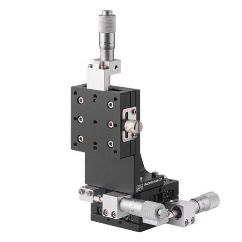 Vysoce přesný ruční stolek z hliníkové slitiny v ose XYZ 50 mm