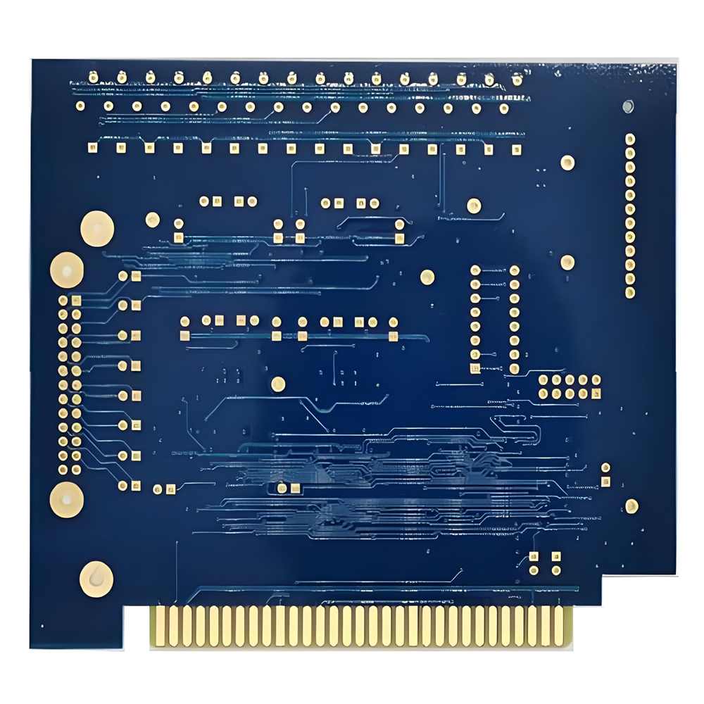 Dark Blue 2-layer PCB design & manufacturing