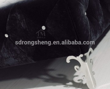 Groene diamante kristal bekleding nagelknopen