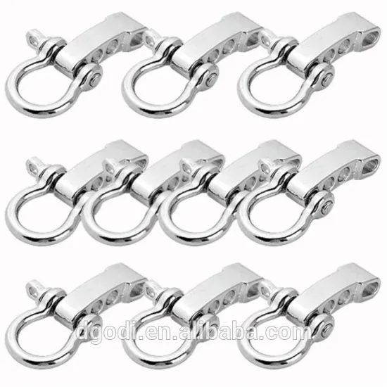 types of stainless steel anchor shackle for ship and boat