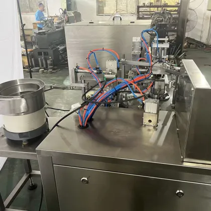 Automatic Stable 502 Adhesive Super Glue Filling Capping Machine