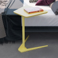 Yellow Mobile Sofa Side Tray