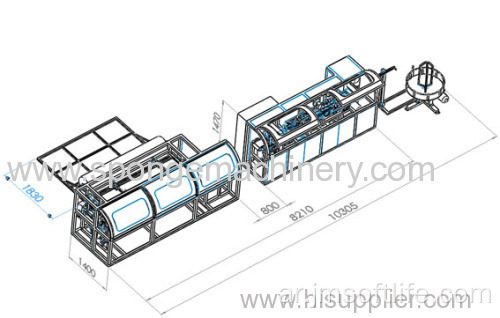 SL-12P السيارات الجيب الربيع آلة عالية السرعة