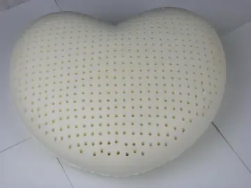 Latex hugging pillow Heart-shaped pillow 100% Natural Latex back cushion JiaBo