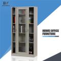 Metal sliding door office storage cupboard