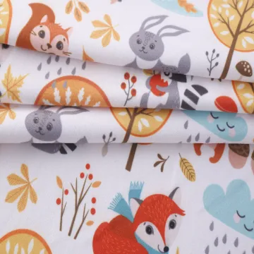 High Quality Polyester Spandex Cartoon Digital Printed DBP Fabric