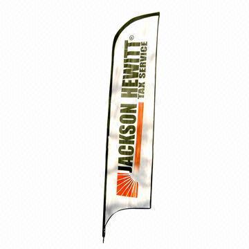 15ft High Tear Drop Flags with Printing on Both Sides, Includes Carry Bag, OEM Orders are Accepted