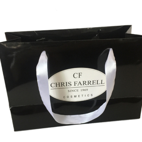 Durable matte paper shopping bag gift bag