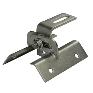 China Manufacturer SUS304 PV Mounting X Clamp for Solar Standing Seam Roofing