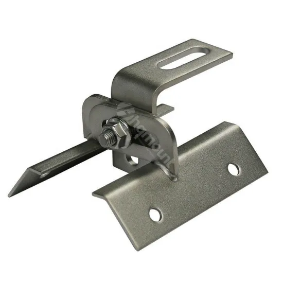 China Manufacturer SUS304 PV Mounting X Clamp for Solar Standing Seam Roofing