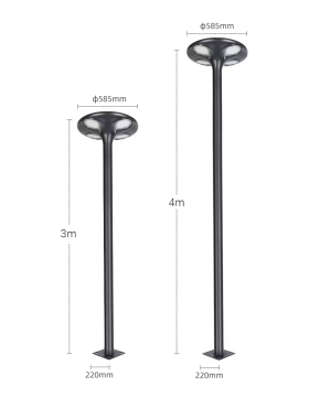 All-in-One Solar UFO Landscape Light