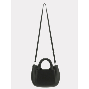 Fashionable U-Shaped Genuine Leather Mini Crossbody