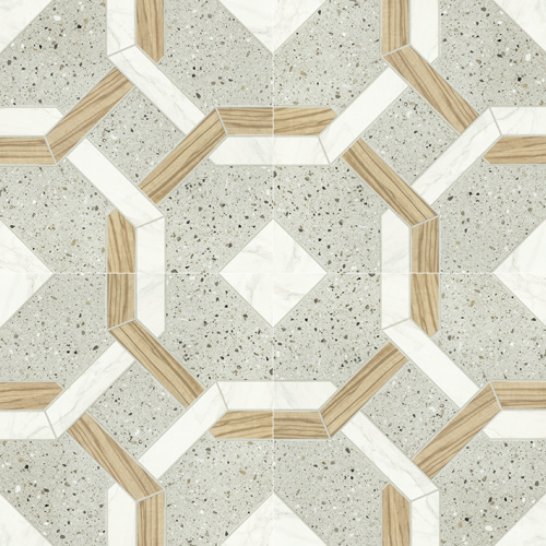 Terrazzo Decoration 60x60cm Ceramic Porcelain Floor Tiles