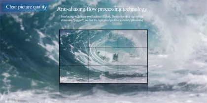 Custom Wide View HD Multimedia LCD Splicing Screen for Indoor Advertising