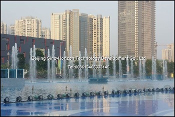 big outdoor fountain