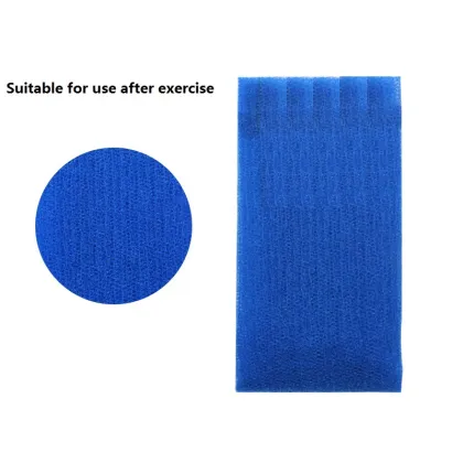 Microfiber Exfoliating Body Bath Towel & Silk Washcloths