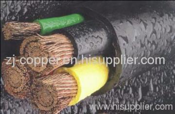 Moveable Flexible Rubber Cable For Coal Mining Cable 