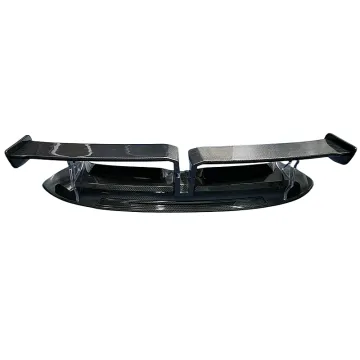 Carbon Rear Spoiler and Air Knife for Porsche 992 Techart