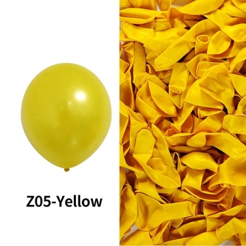 HAOSHIDAI Factory Wholesale: Premium Metal Pearl Round Latex Balloons in 5/10/12 Inch for Parties