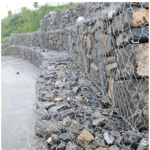 Plastic Coated Wire Hexagonal Gabion Cage